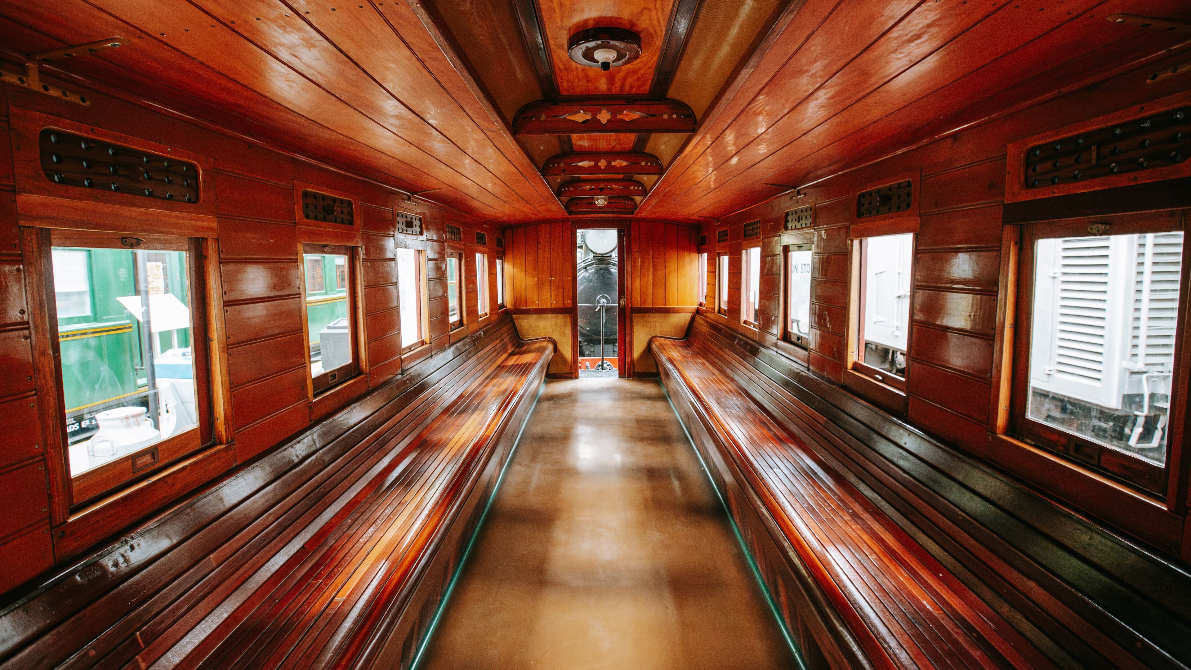 National Railway Museum featuring heritage elements and interior views