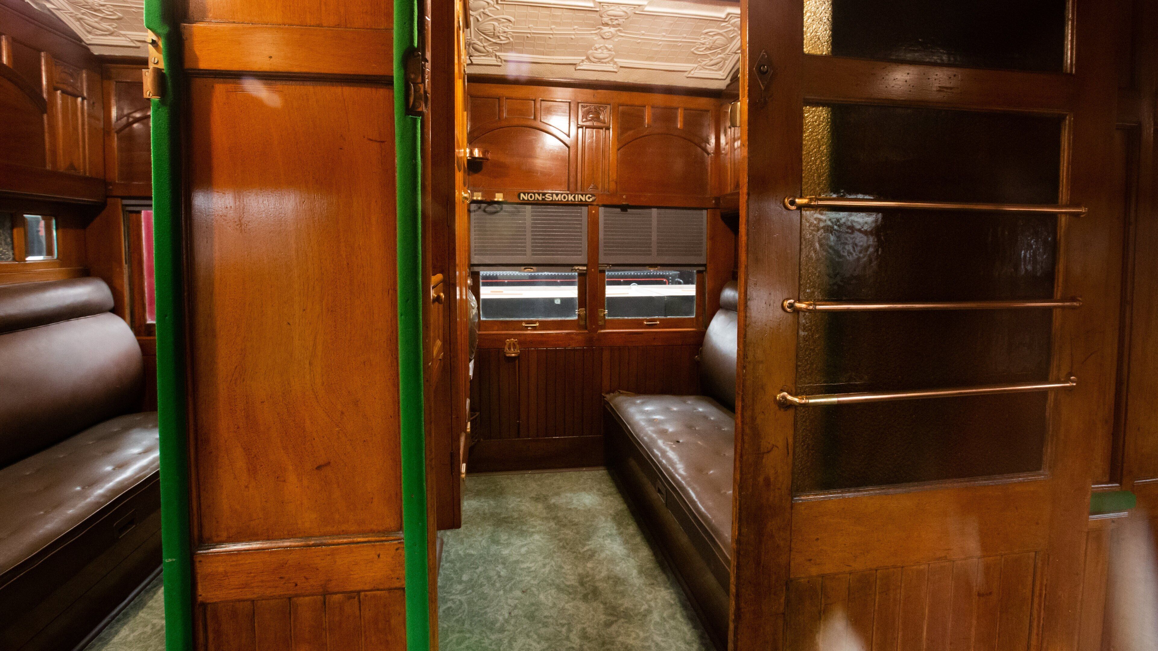 National Railway Museum featuring railway items, heritage elements and interior views