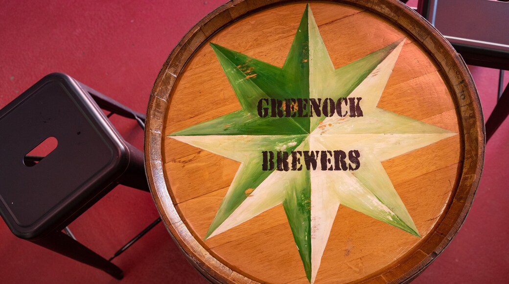 Barossa Brewing Company which includes signage