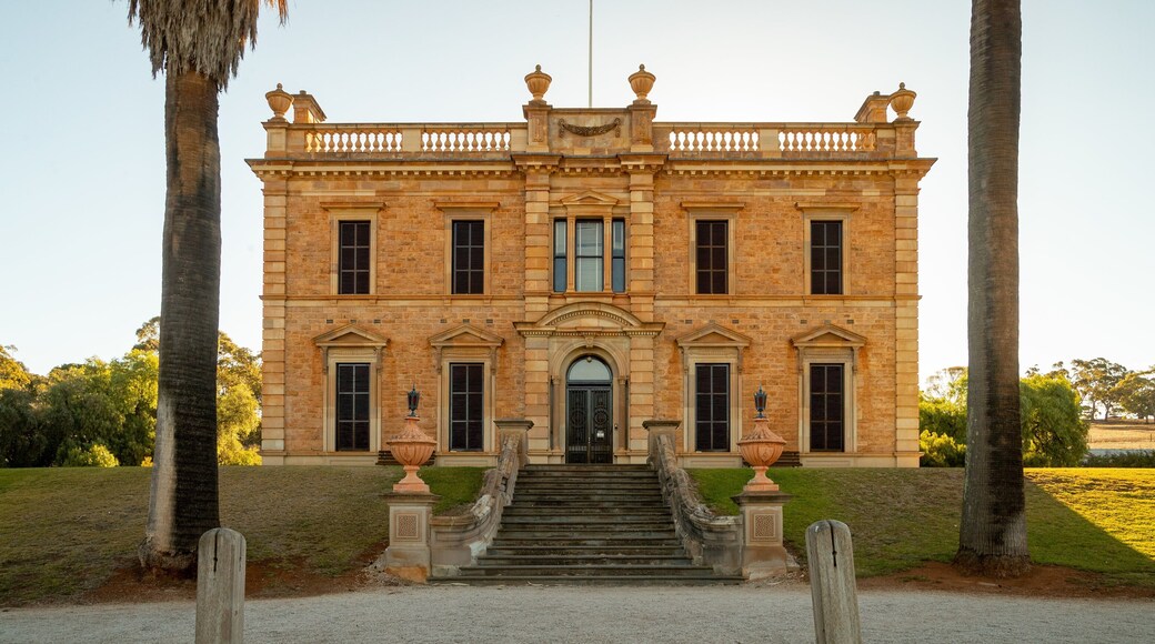 Martindale Hall which includes heritage architecture