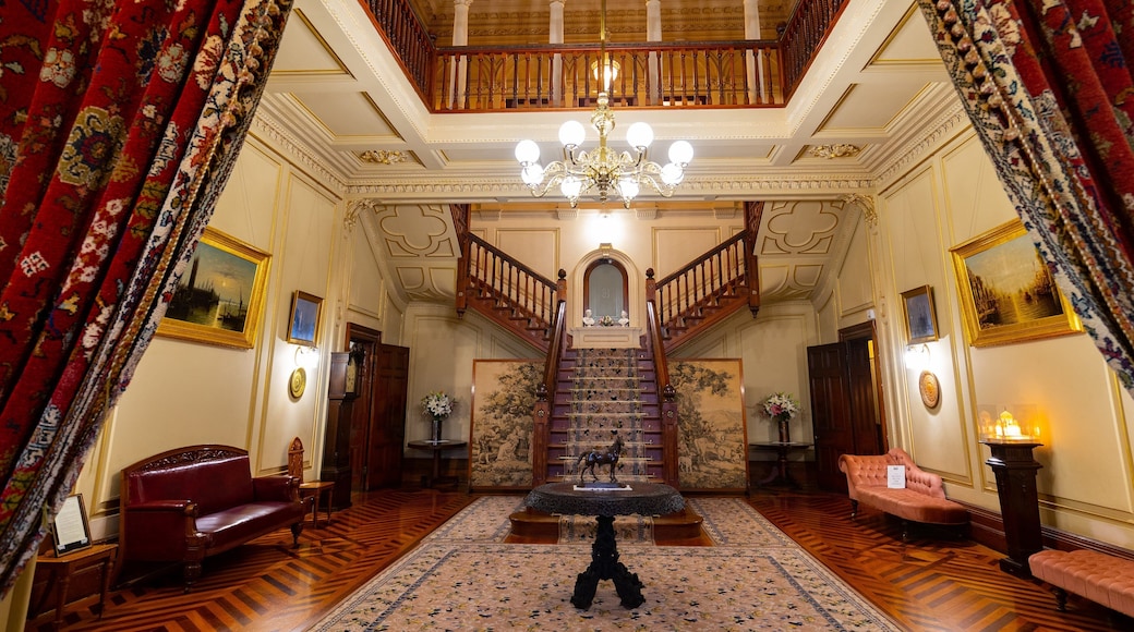 Martindale Hall which includes heritage elements and interior views