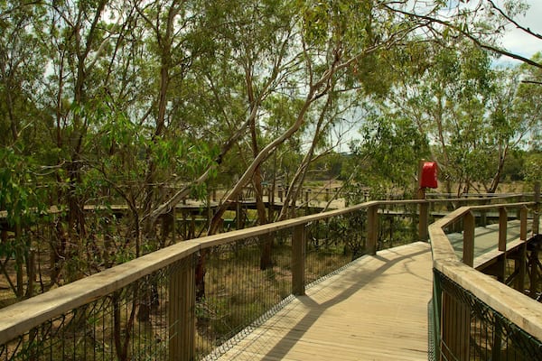 Phillip Island das einen Garten
