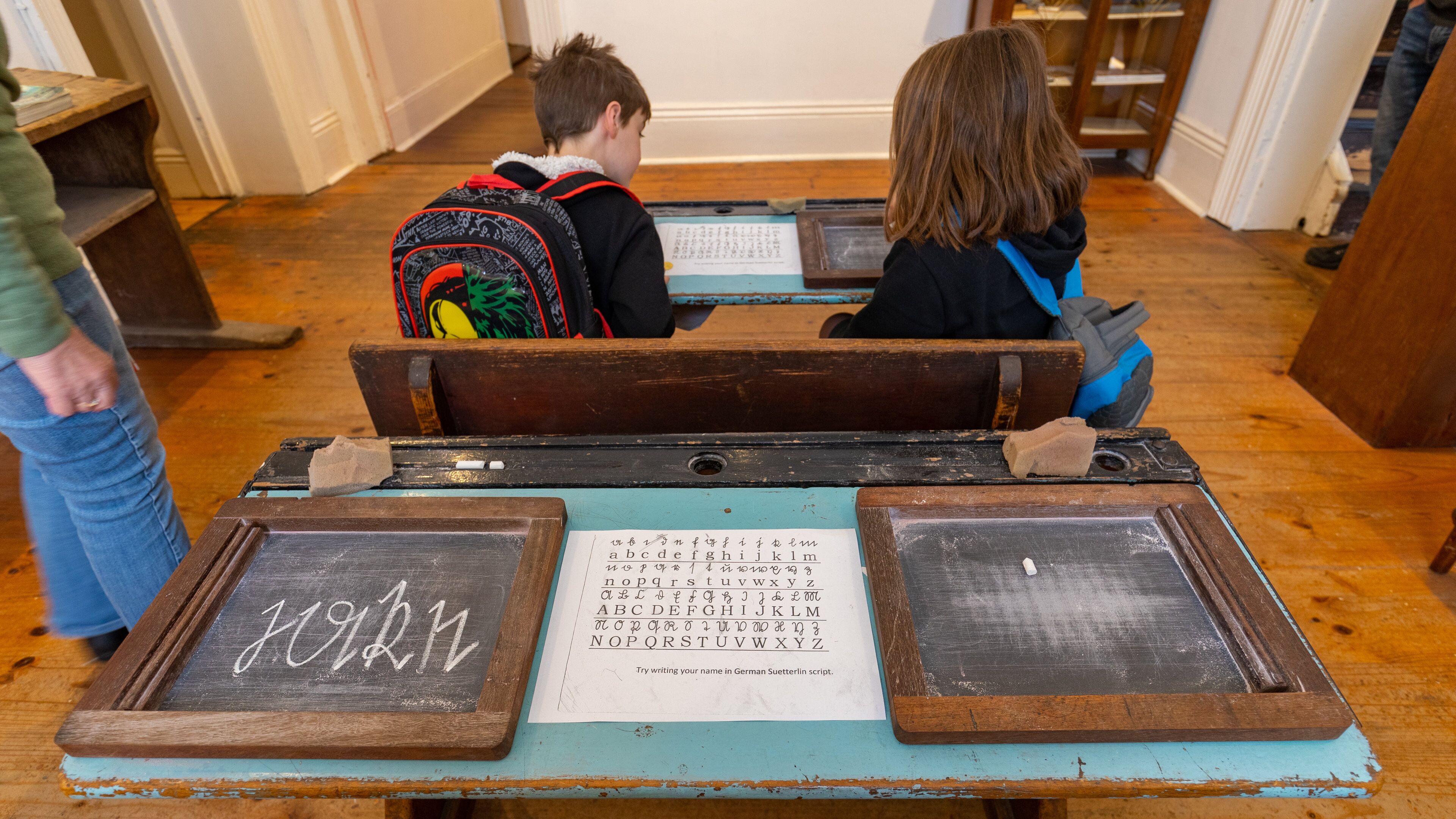 Hahndorf Academy & Heritage Museum featuring interior views as well as children