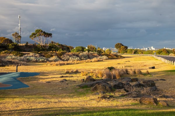 Point Gellibrand Coastal Heritage Park featuring a park