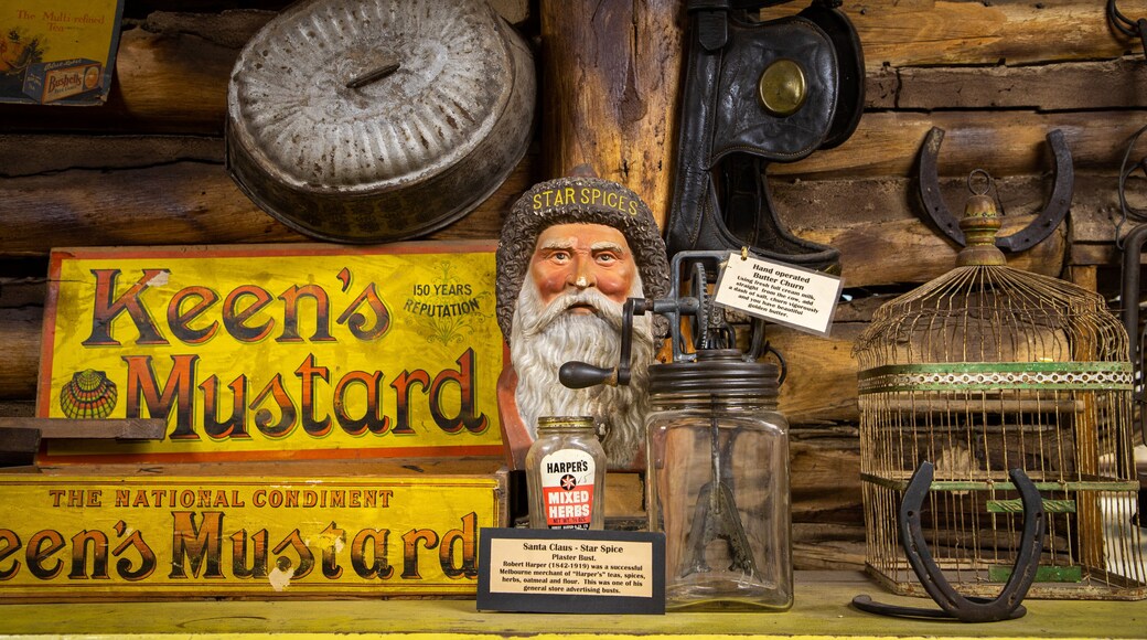 Ned Kelly Museum & Homestead showing interior views