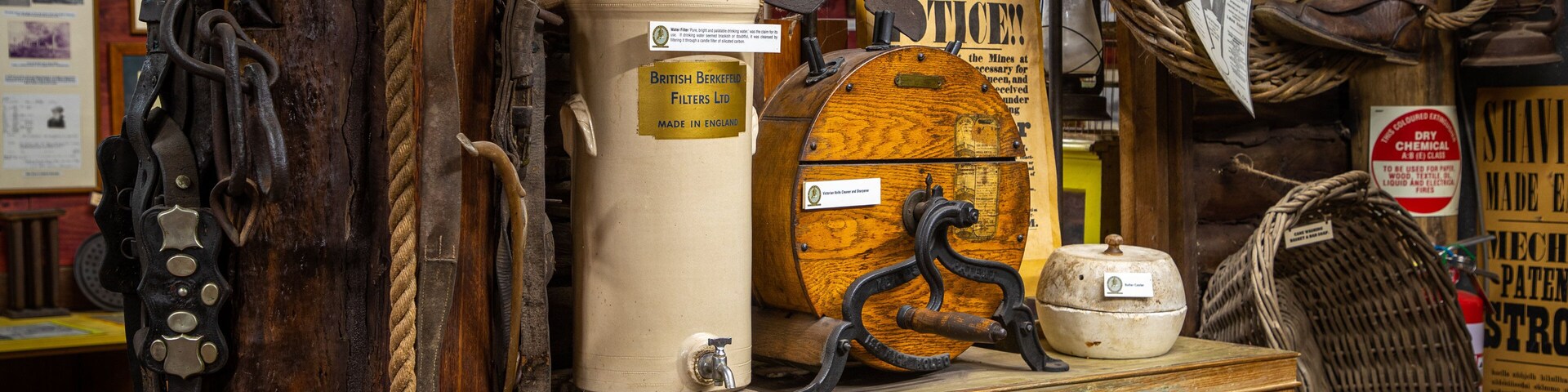 Ned Kelly Museum & Homestead featuring interior views