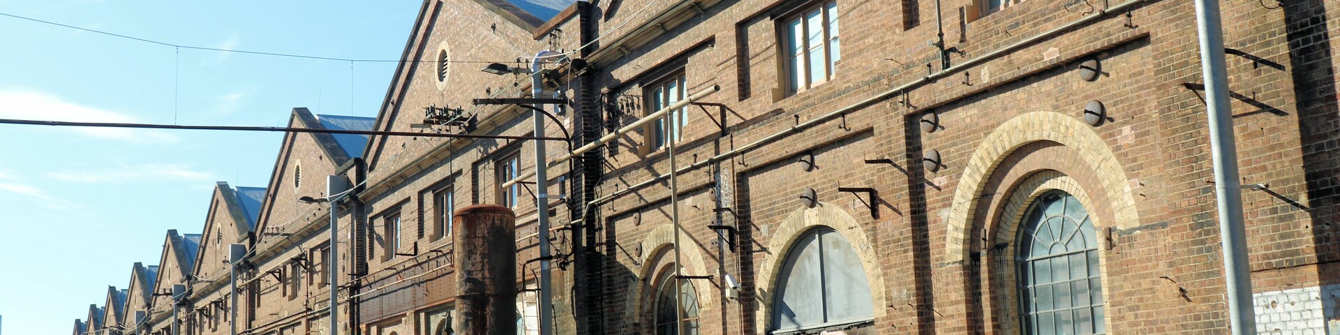 Exterior Brickwork of Carriageworks Eveleigh Sydney