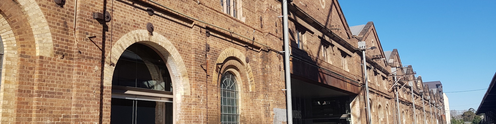 Exterior Brickwork of Carriageworks Eveleigh Sydney