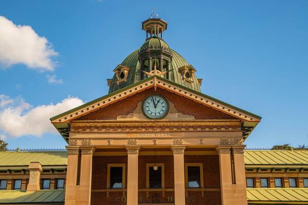 Bathurst Courthouse which includes an administrative buidling and heritage architecture
