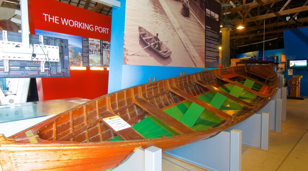 Newcastle showing interior views
