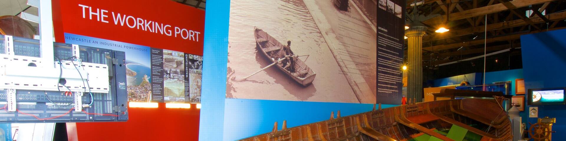 ニューキャッスル フィーチャー 屋内の眺め