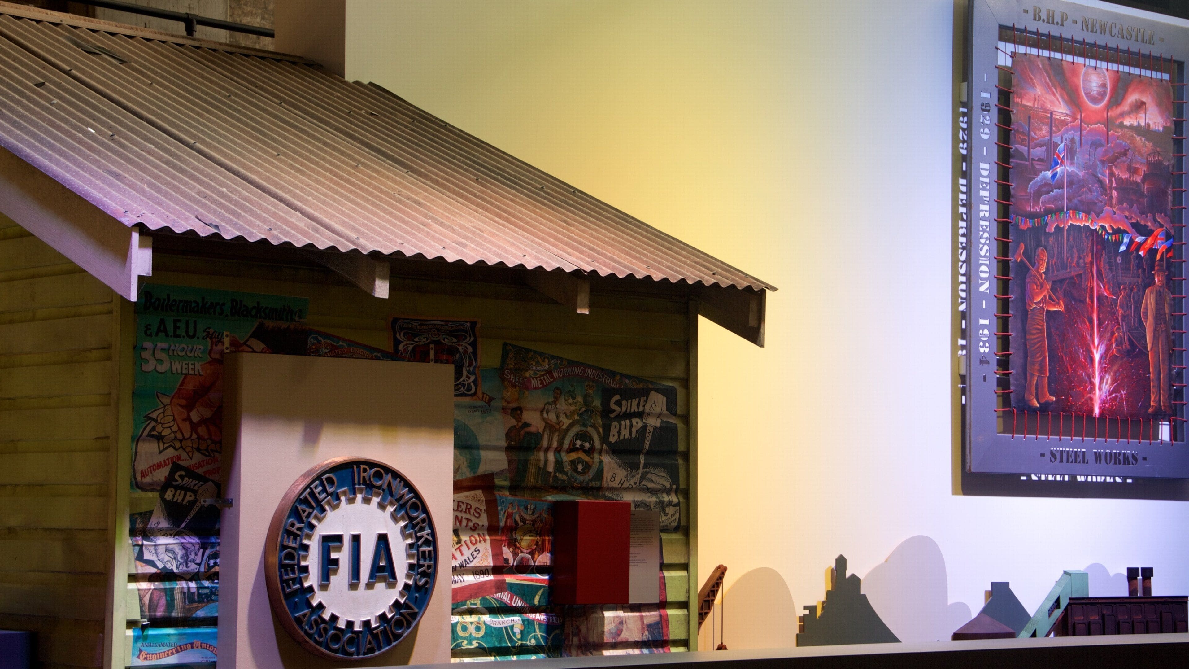 Newcastle Museum which includes interior views