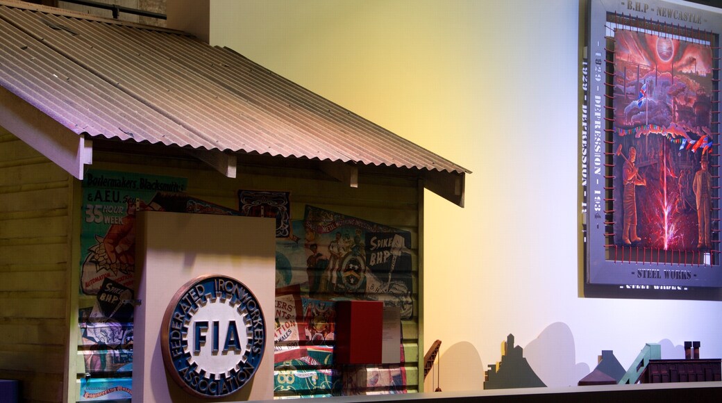 Newcastle Museum which includes interior views