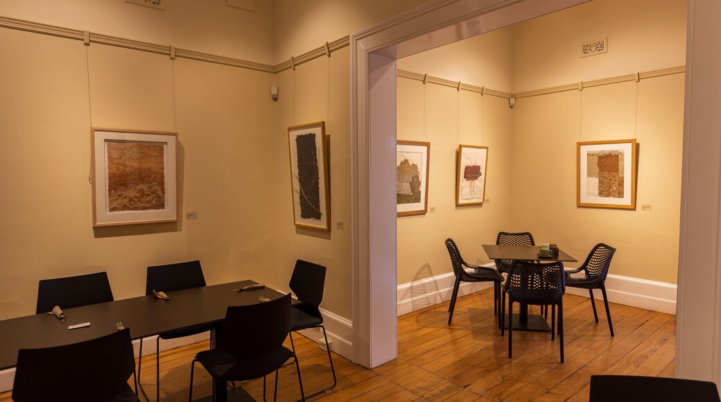 Grafton Regional Gallery showing art and interior views