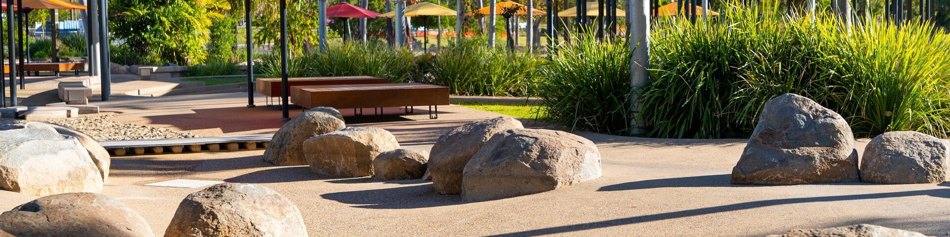 Kershaw Gardens showing a garden