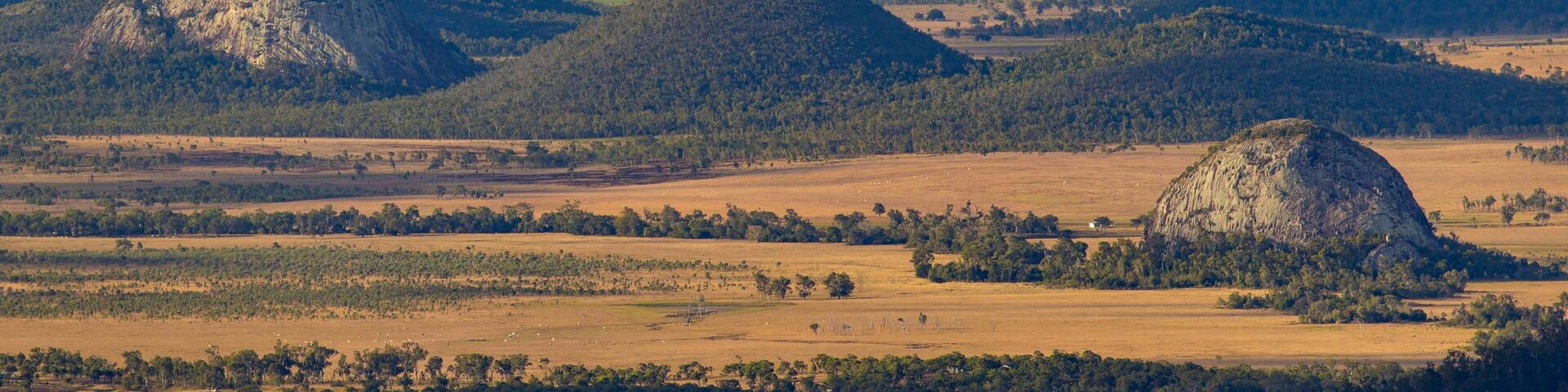 Berserker showing tranquil scenes, mountains and landscape views