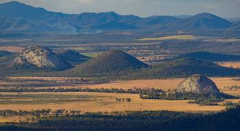 Berserker showing tranquil scenes, mountains and landscape views