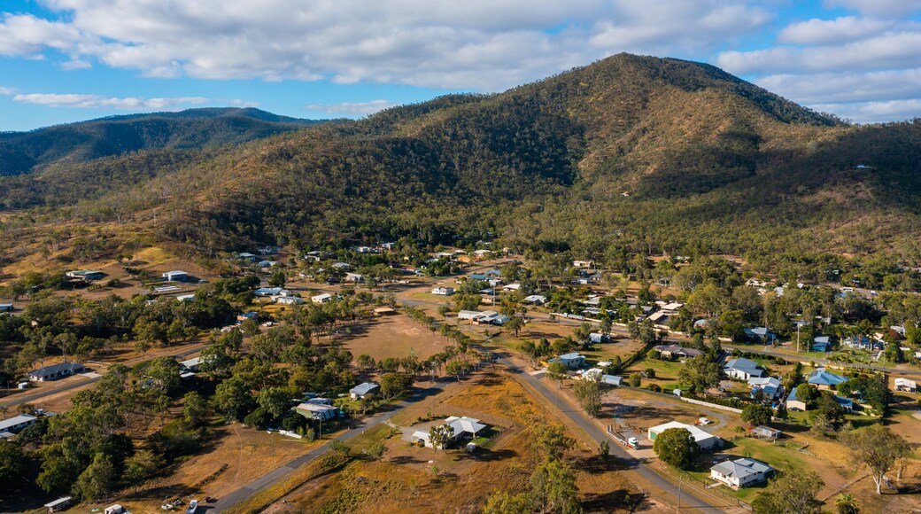 Berserker which includes landscape views and a small town or village
