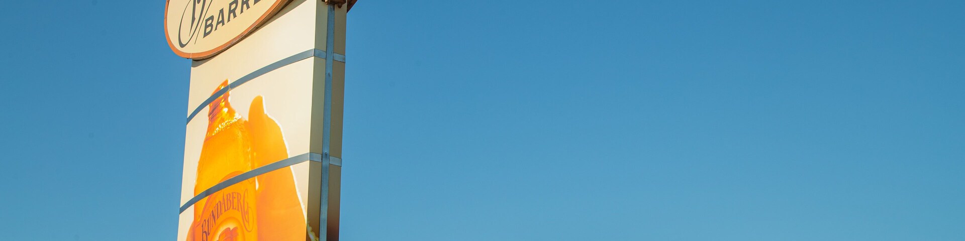 Bundaberg Barrel showing signage