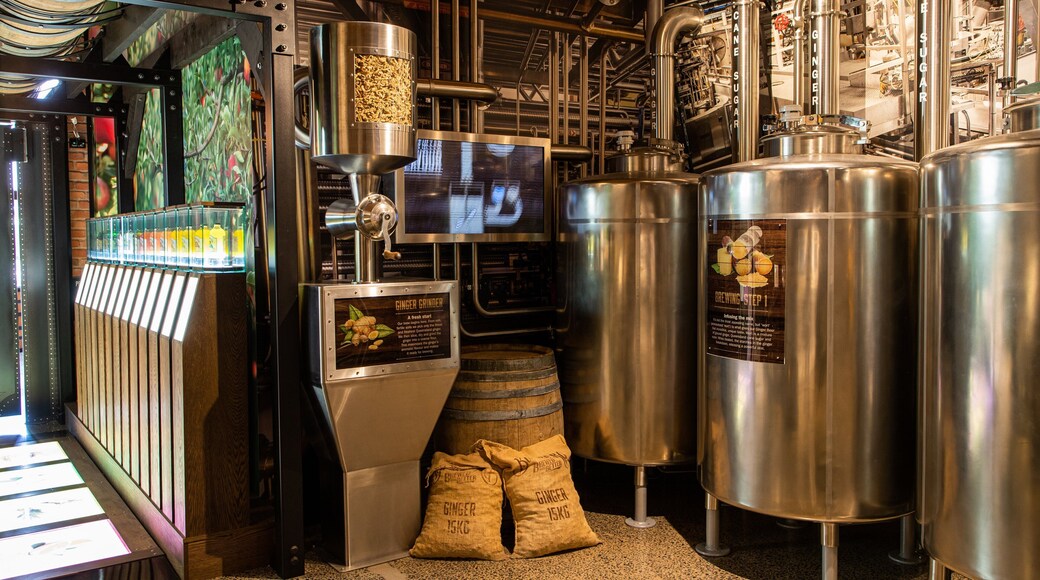 Bundaberg Barrel showing interior views