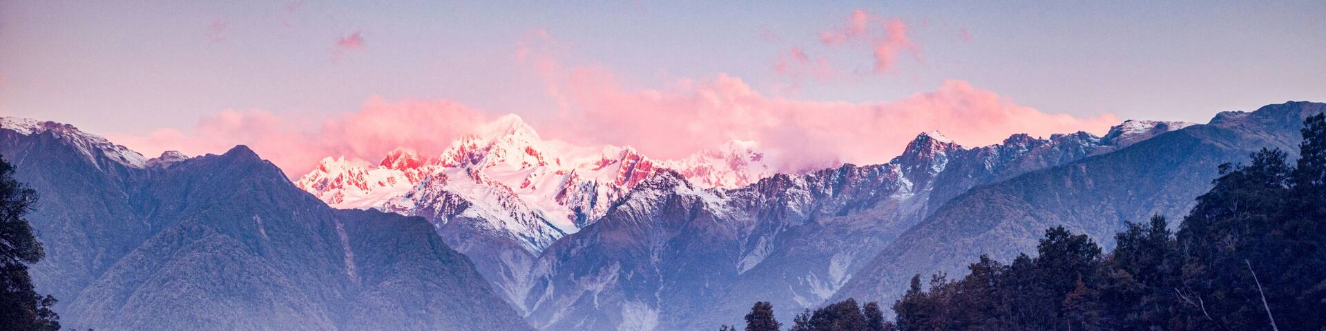 Sunset, Lake Matheson