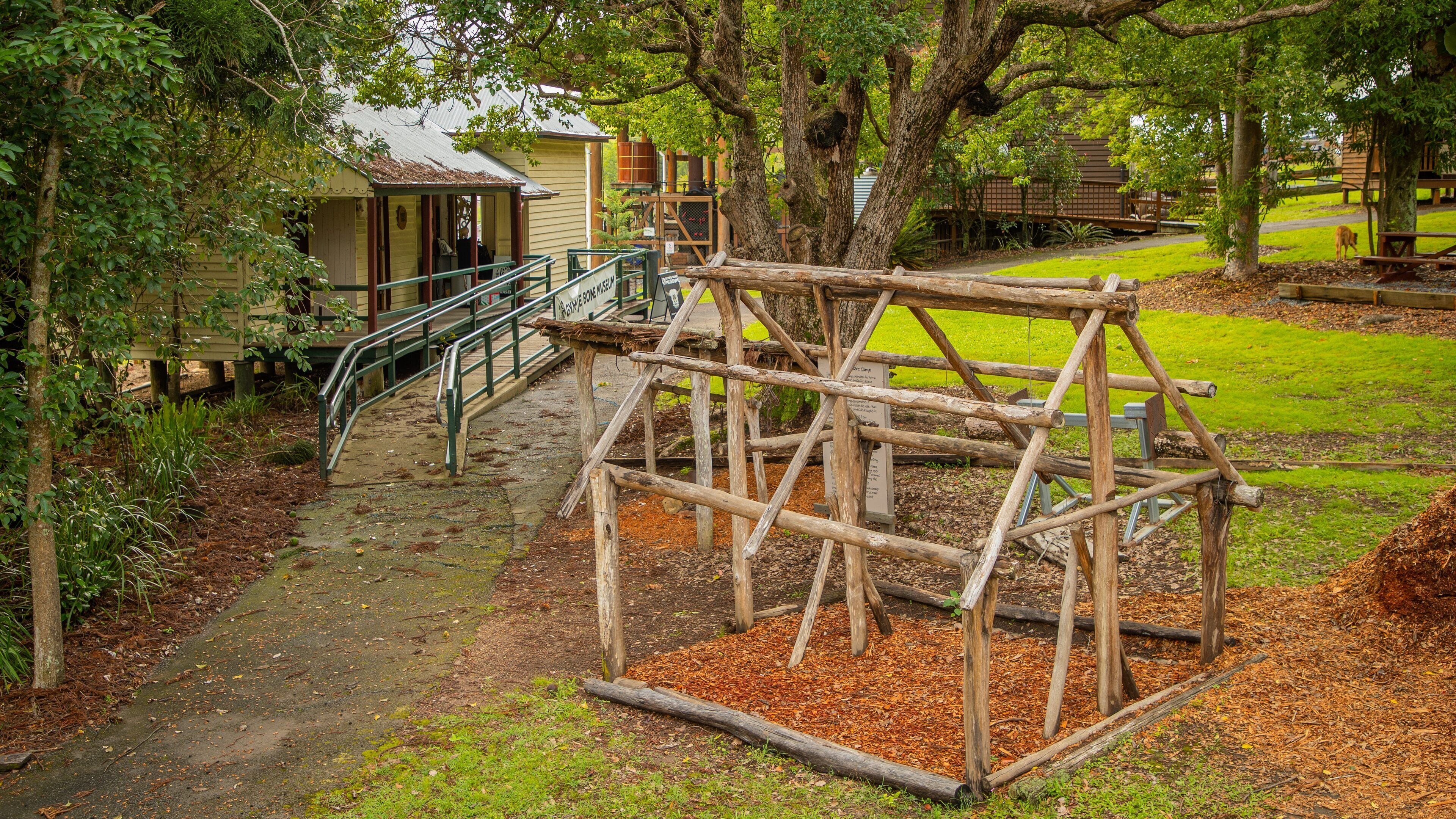 Woodworks Forestry & Timber Museum featuring a park