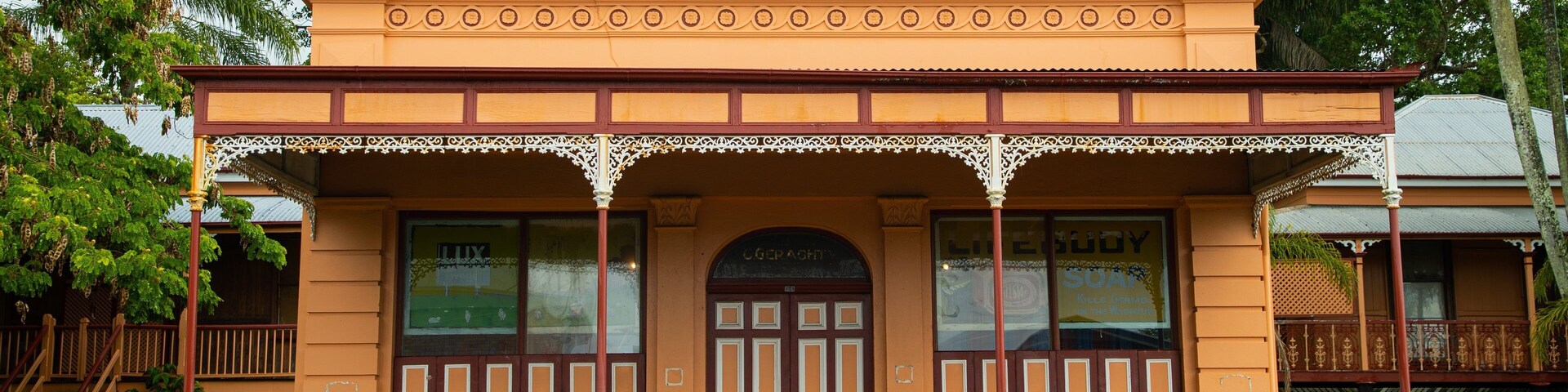 Brennan And Geraghtys Store Museum showing heritage architecture and a house