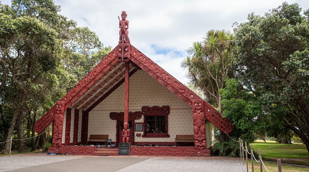 Treaty House showing indigenous culture