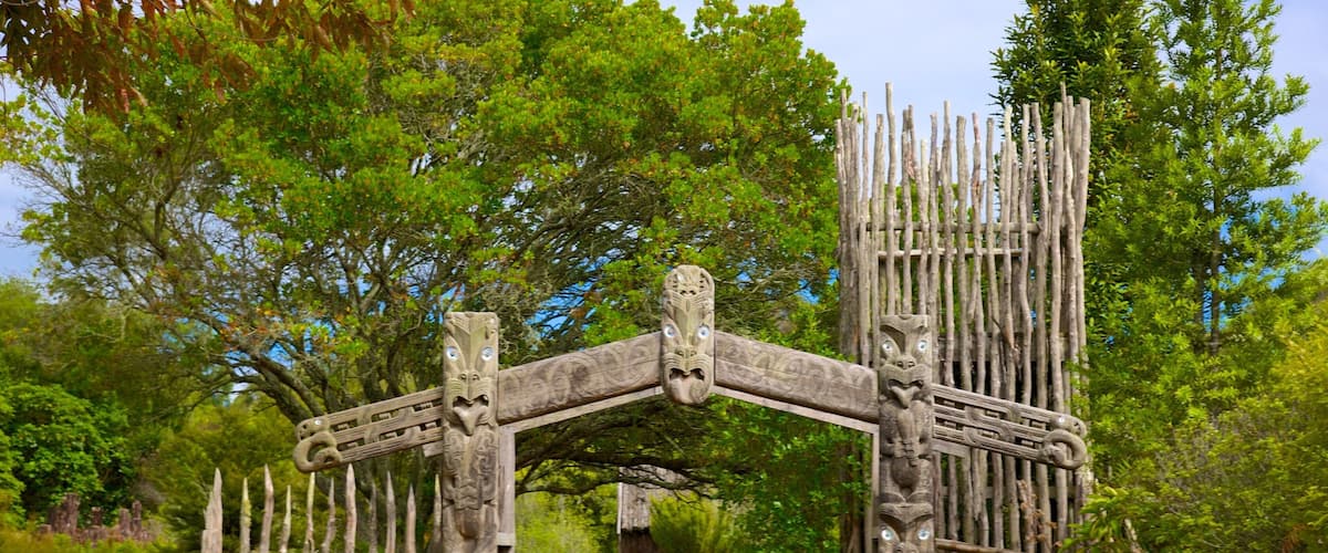 Wairakei ofreciendo cultura indígena