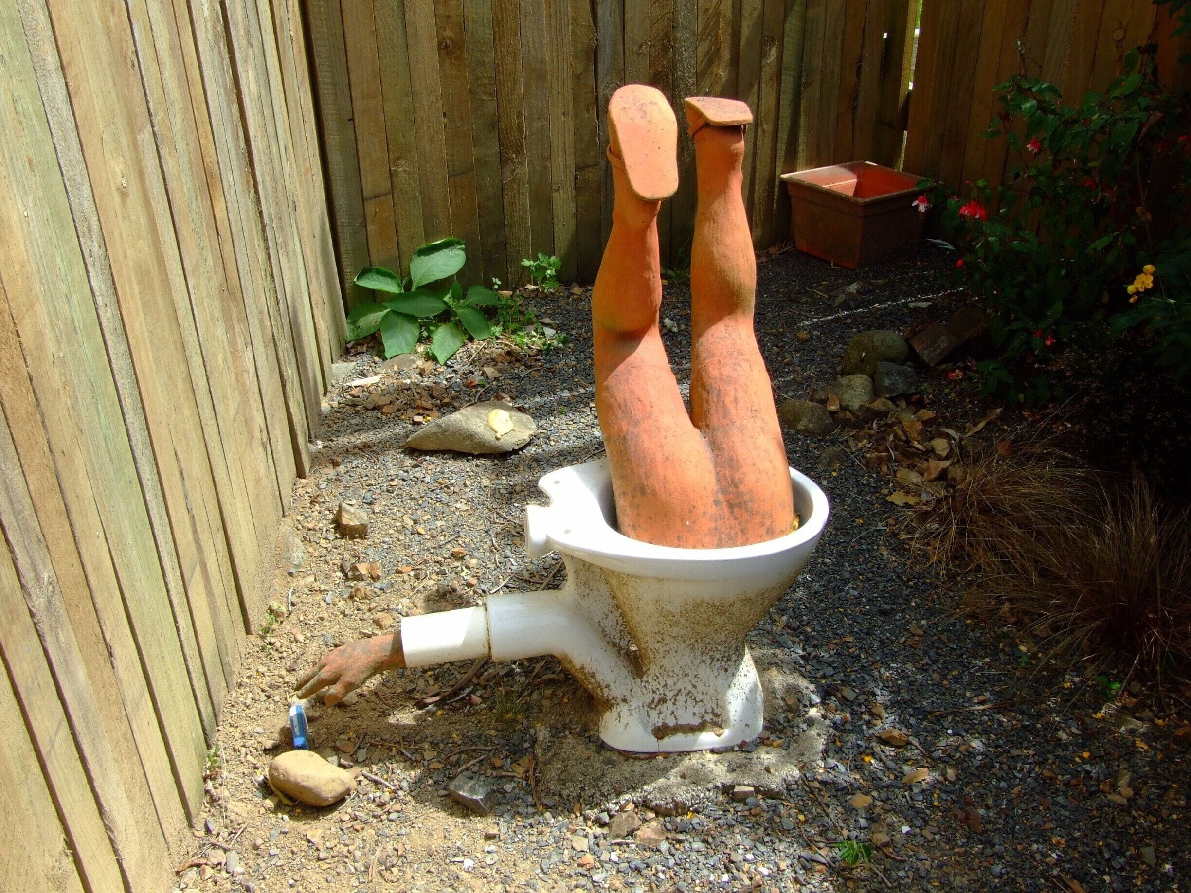 The Waterworks - funny statues you may find often in strange places