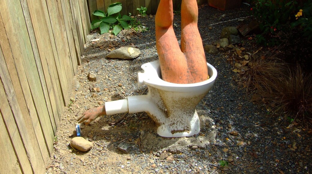 The Waterworks - funny statues you may find often in strange places