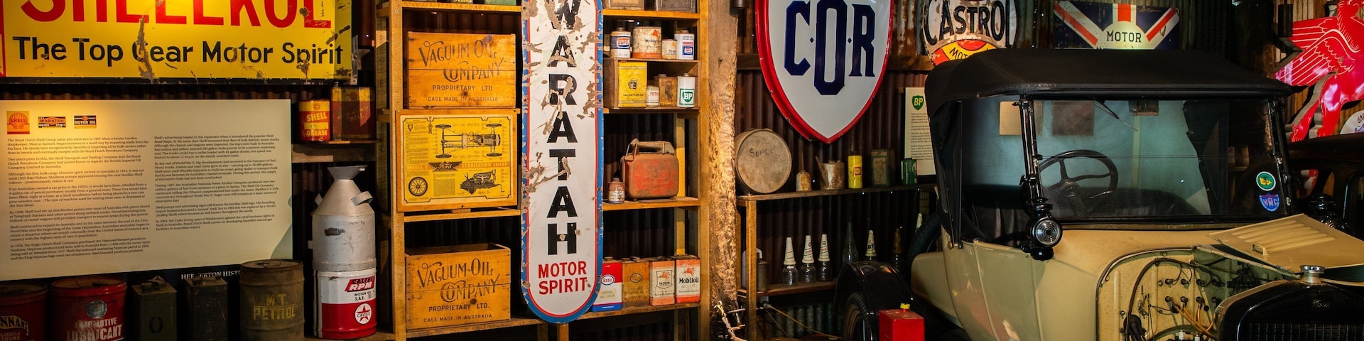 Herberton Historic Village featuring heritage elements, interior views and signage