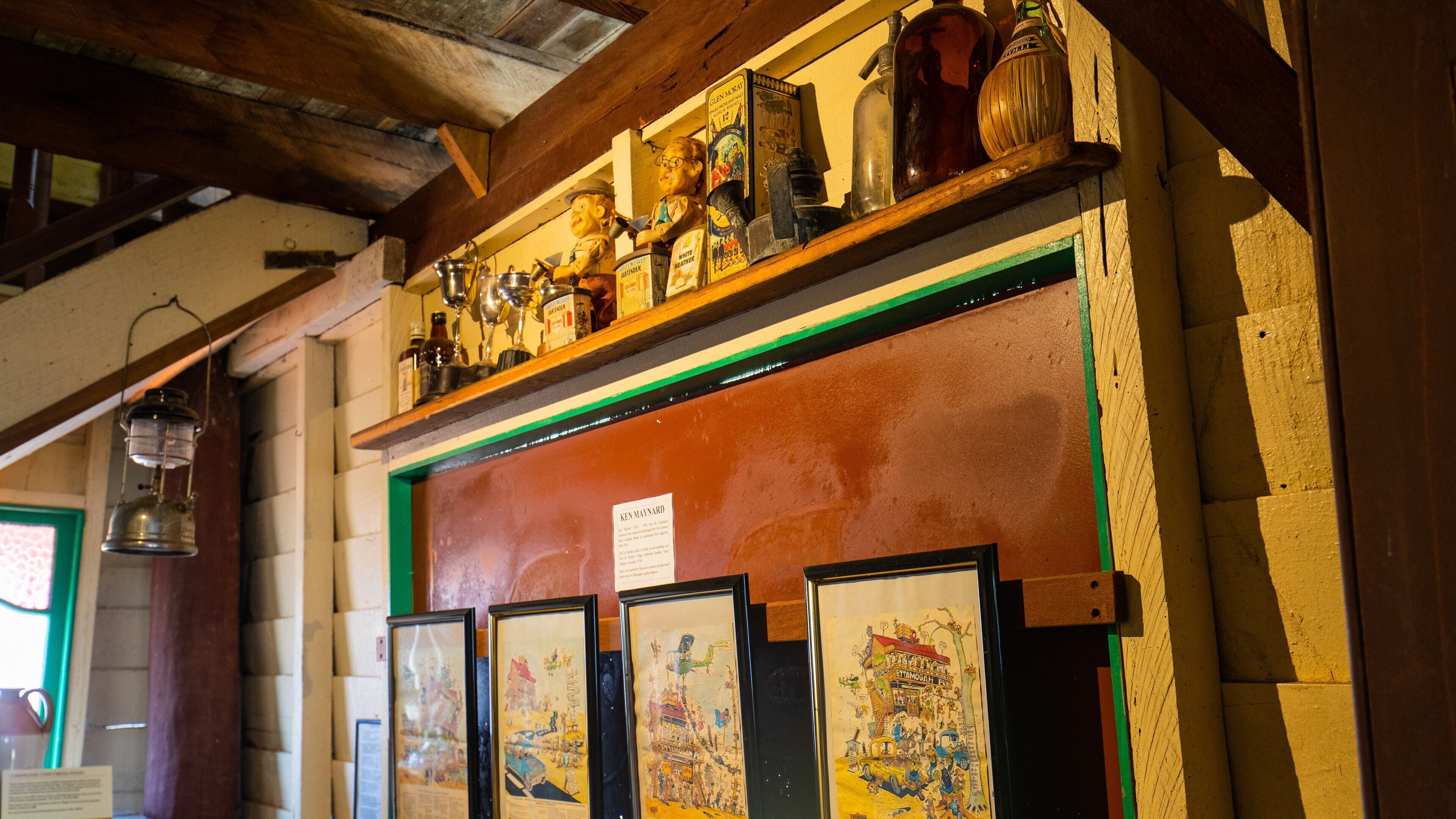 Herberton Historic Village showing interior views