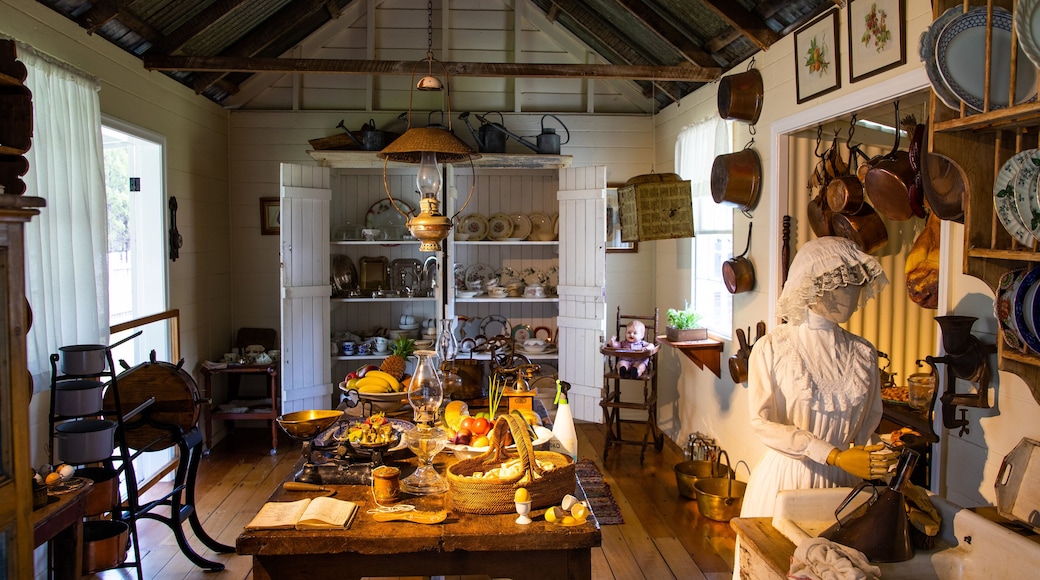 Herberton Historic Village featuring interior views