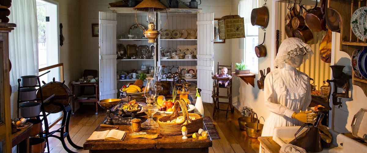 Herberton Historic Village featuring interior views
