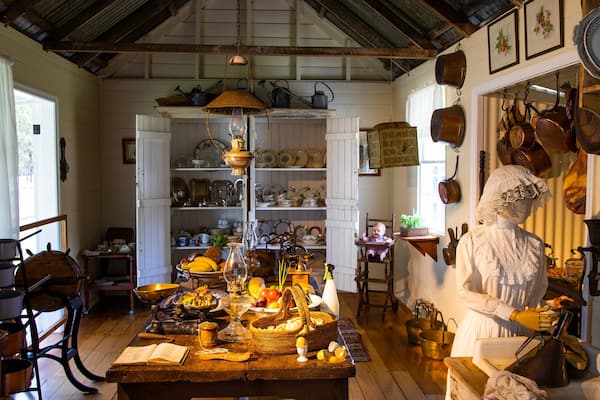 Herberton Historic Village featuring interior views