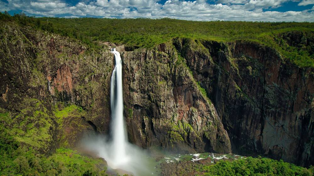 wallaman Waterfall in the Australian Mountains