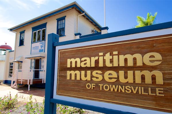 Maritime Museum of Townsville das einen Beschilderung
