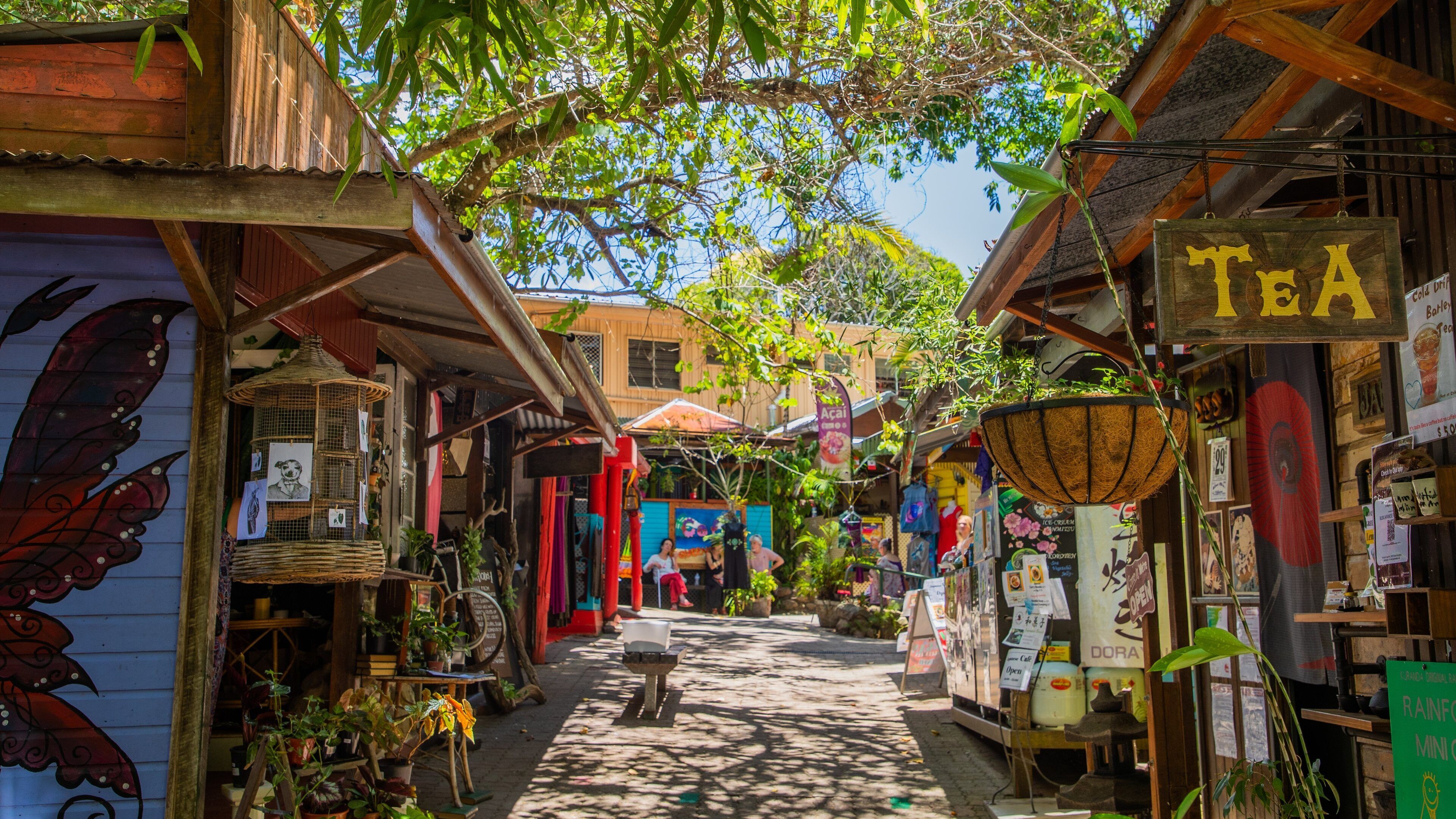 Kuranda Original Rainforest Markets which includes markets