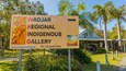 Yarrawarra Aboriginal Cultural Centre featuring signage