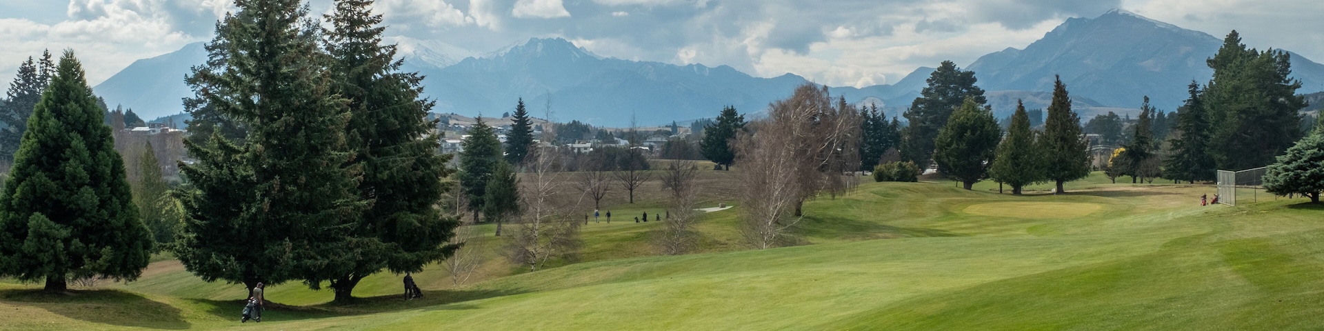 Wanaka Golf Club which includes golf as well as a small group of people