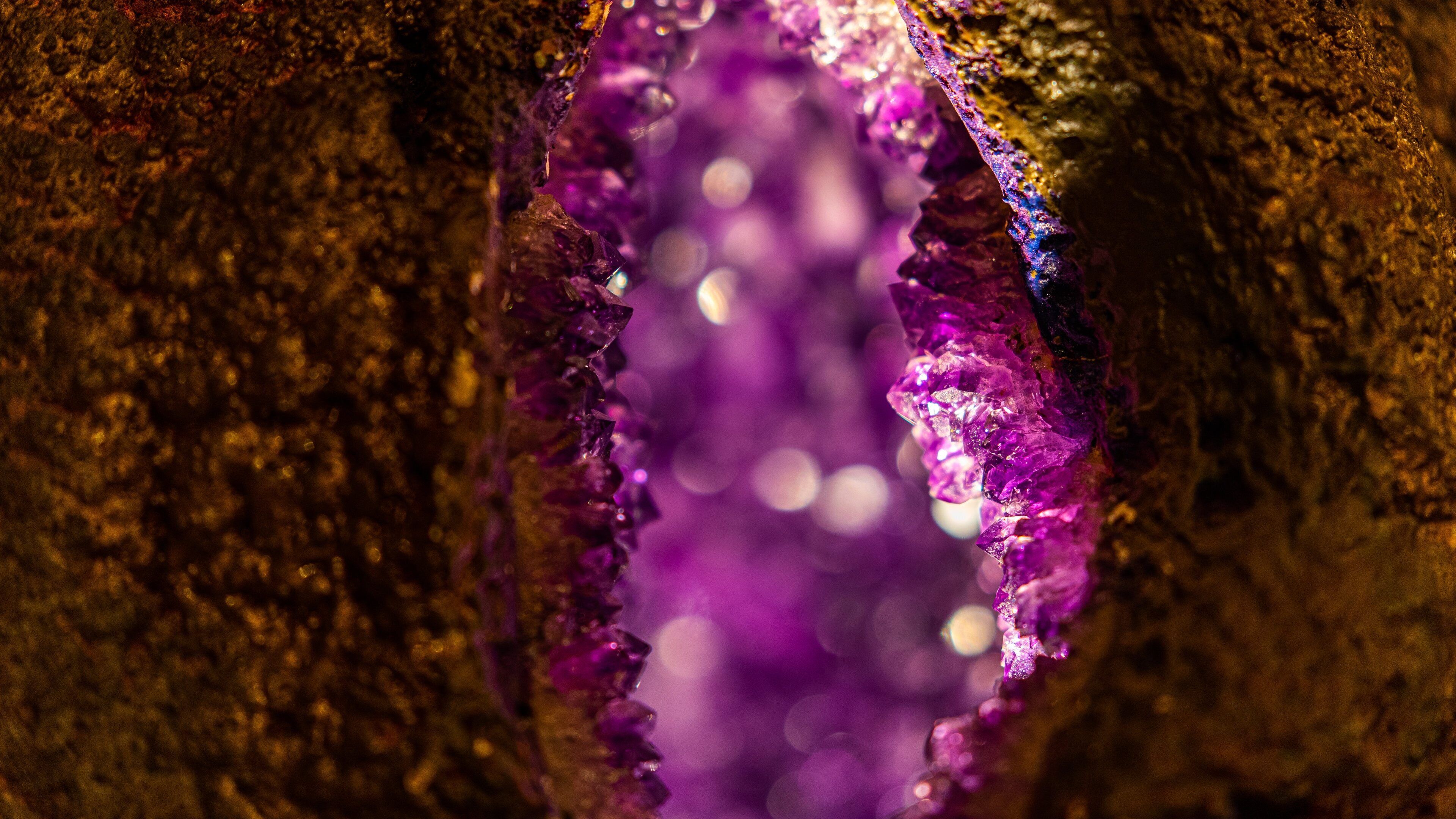 Crystal Caves which includes caves