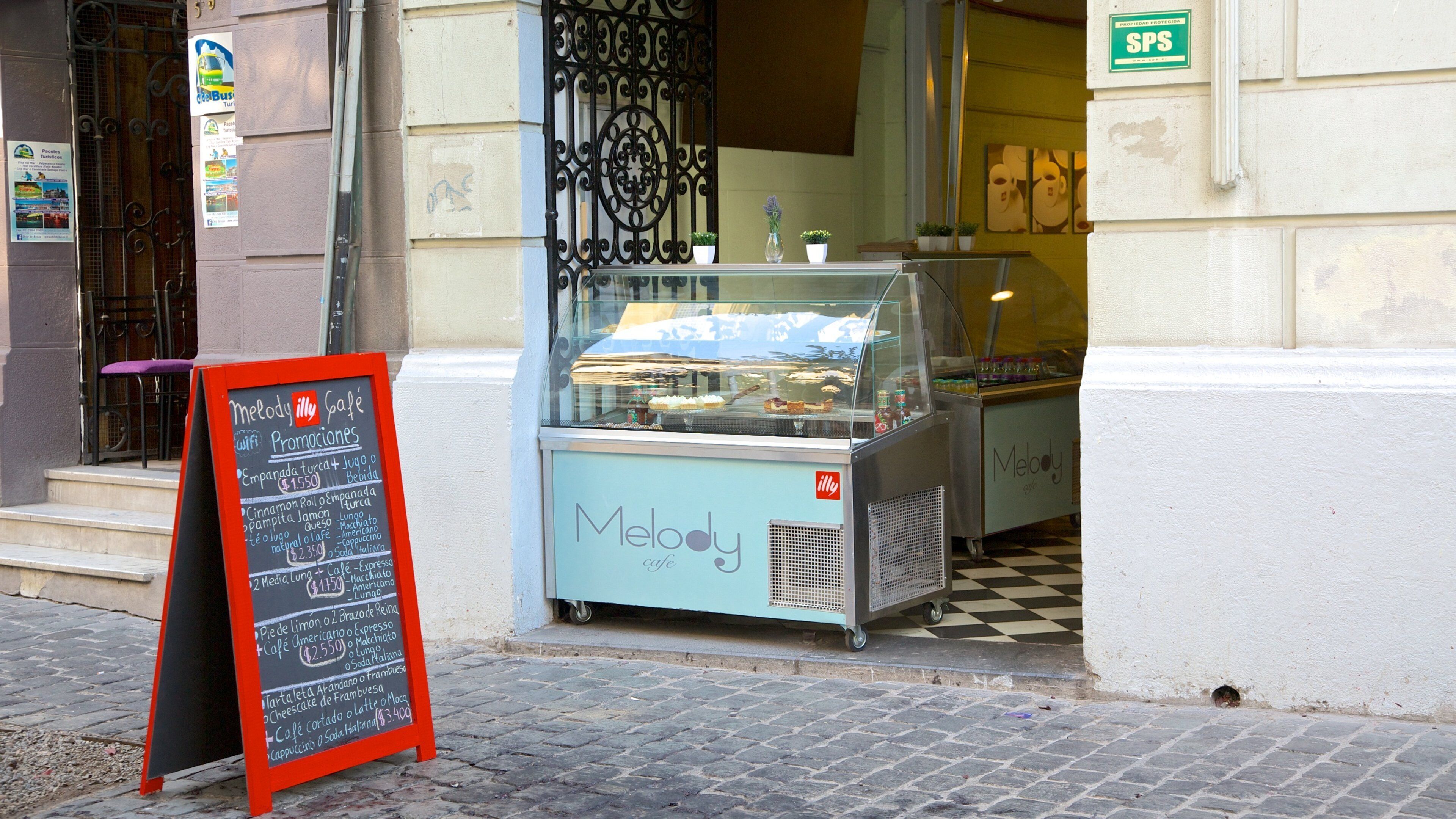 Santiago toont straten