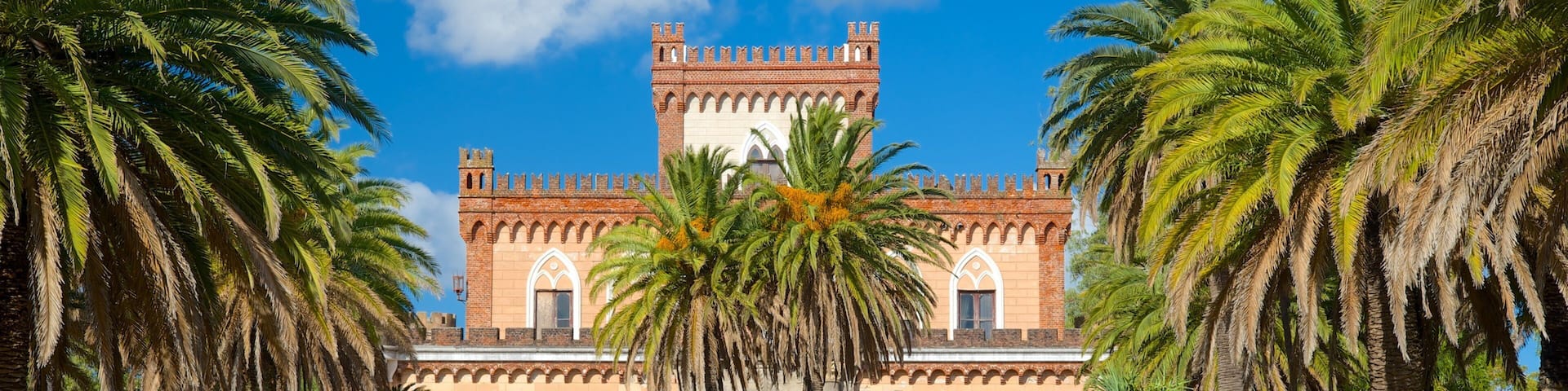 Piriápolis og byder på slot eller palads