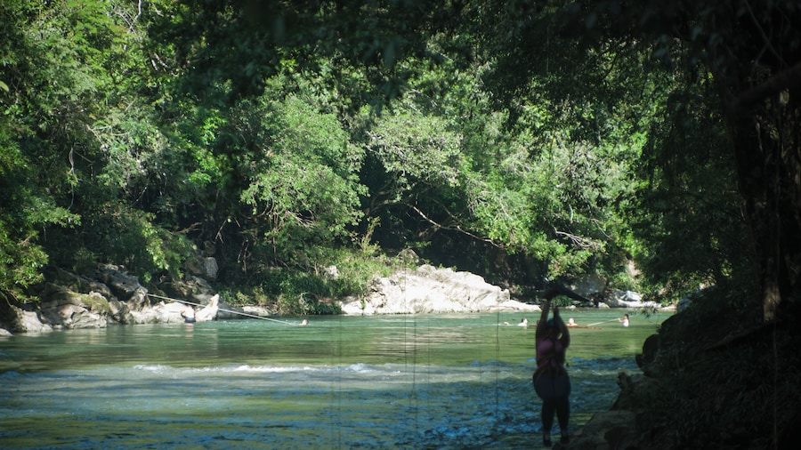 Ziplining over beautiful and greenish Rio Claro was one of our best experiences in Colombia. Friendly staff to accompany us, stunning views, cool setting.
#waterlust