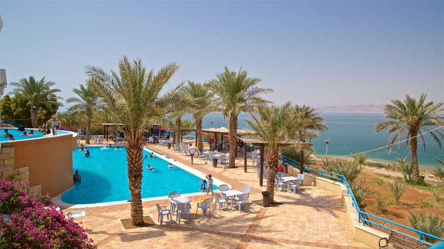 Sweimeh featuring a pool, general coastal views and swimming