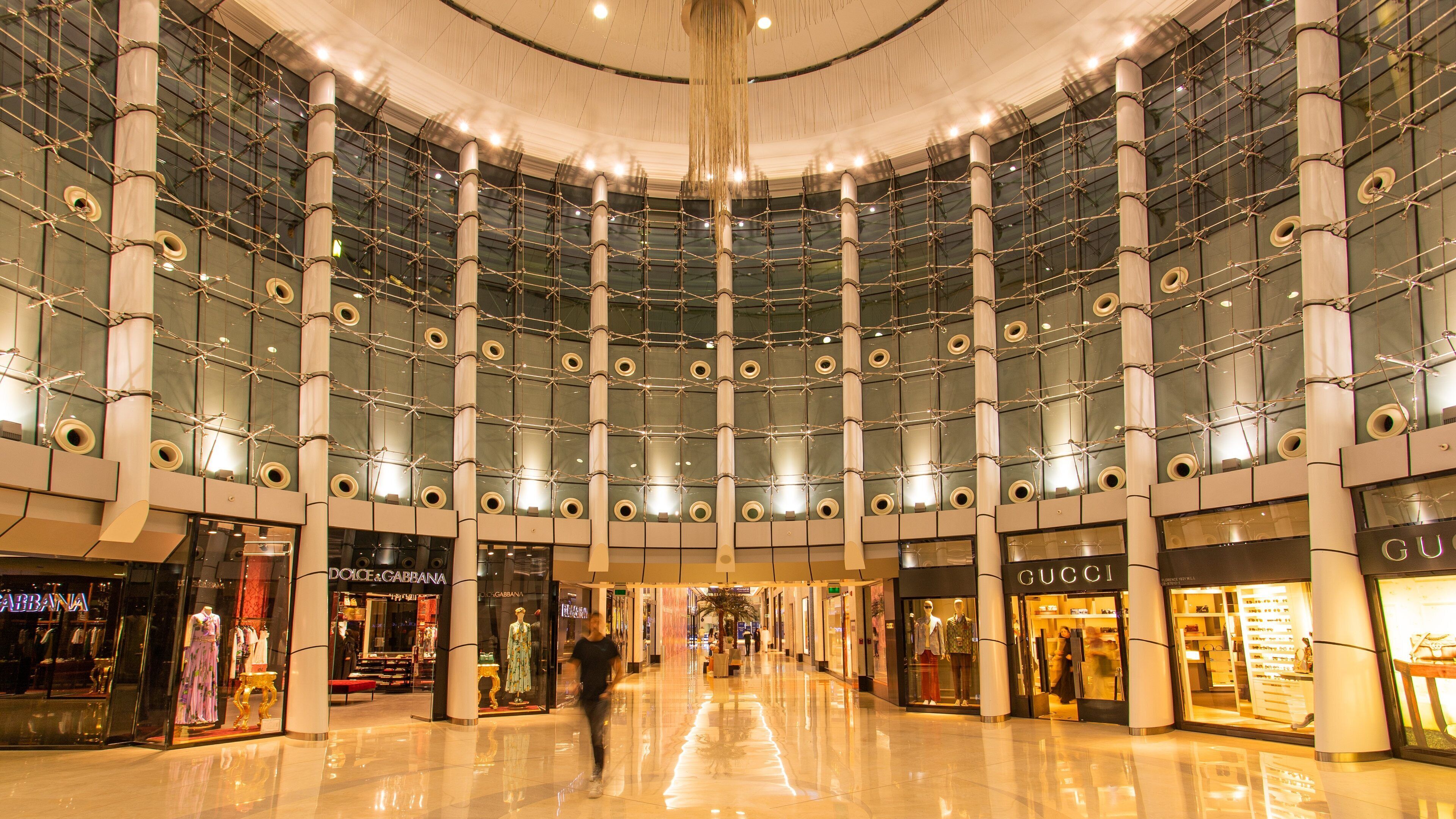 Moda Mall featuring shopping and interior views