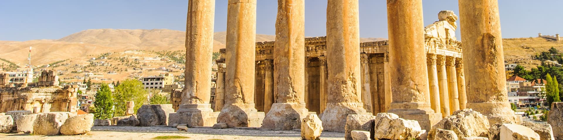 Jupiter temple, Baalbek, Lebanon