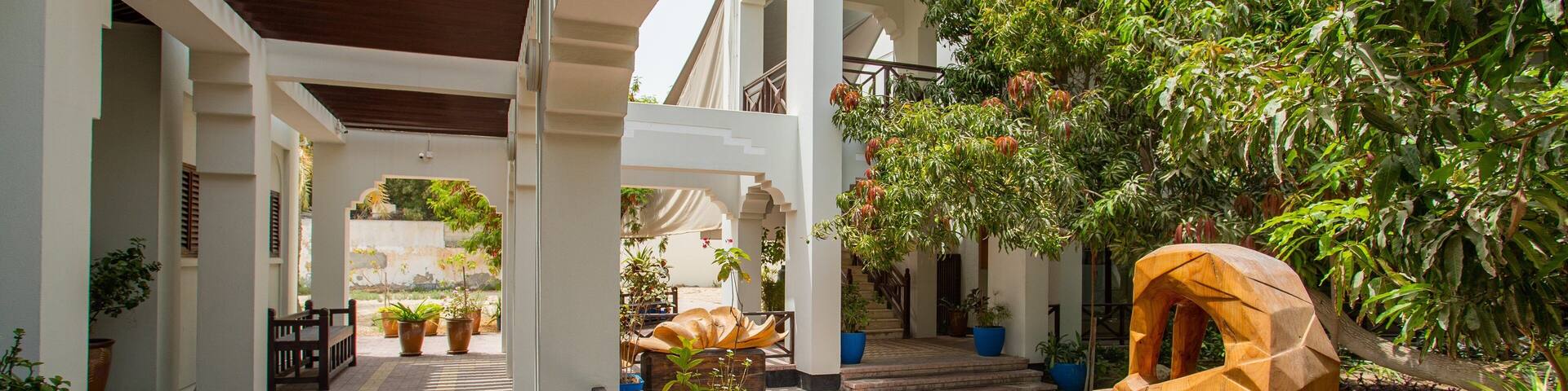 Al Jasra Handicraft Centre featuring outdoor art