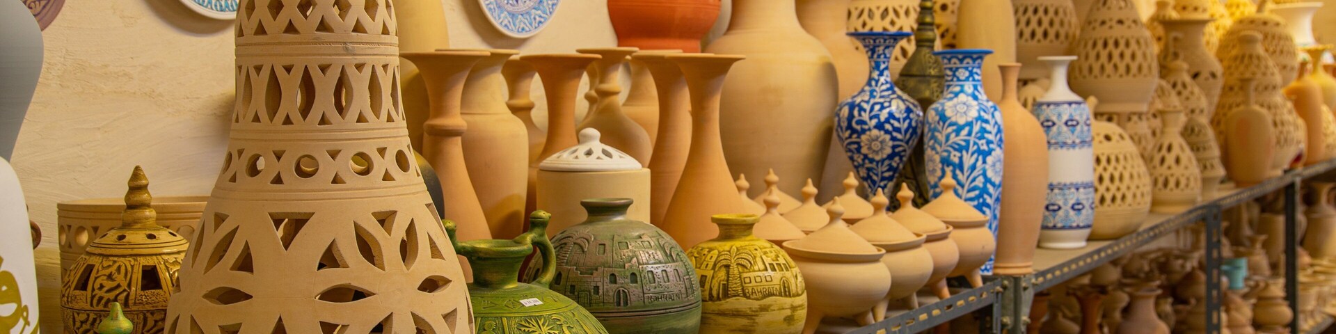 Pottery Workshop which includes interior views and markets